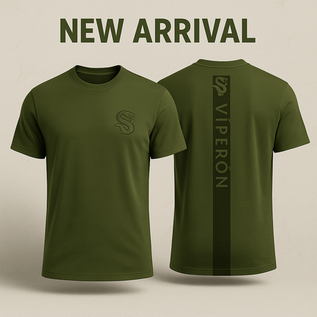 VÍPERÓN Clásico 2-Piece Set – T-Shirt & Shorts - Military Green